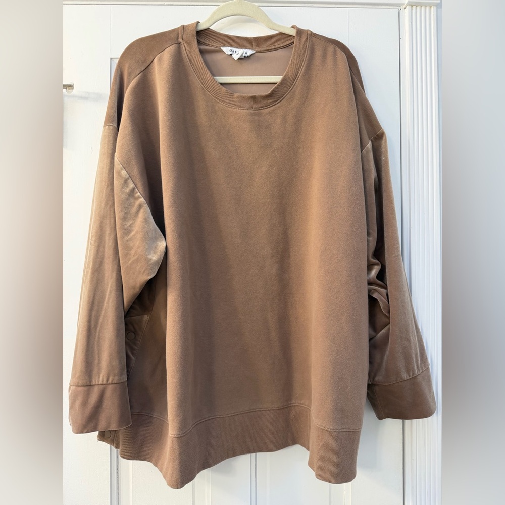 Athleta Tan Sweatshirt